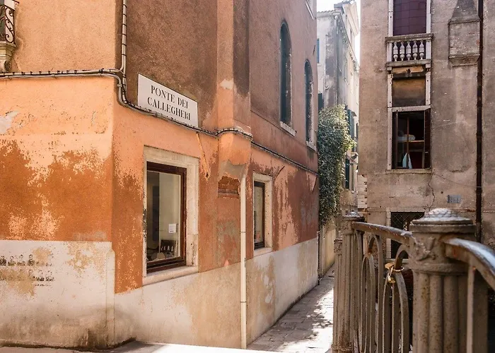 Fenice Backstage Over Canal Venice